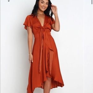 MONTROSE DRESS - RUST